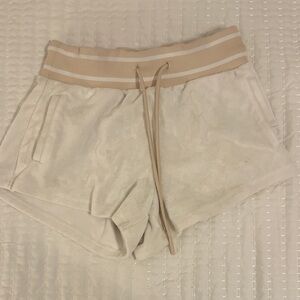 JoyLab Cream and Tan Athletic Shorts